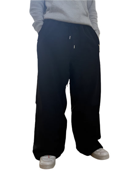 Bynd Straight Leg Pants-Black