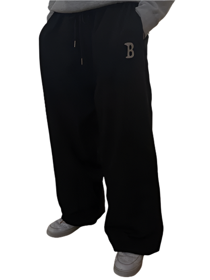 Bynd Straight Leg Pants-Black