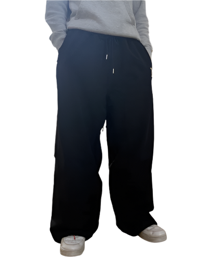 Bynd Straight Leg Pants-Black